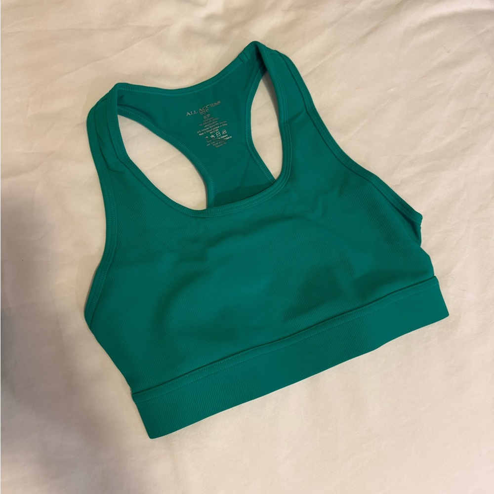 Green Sports Bra